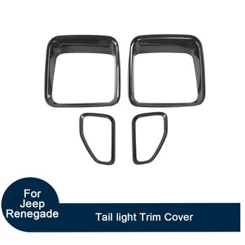 4pcs Tail Light Trim Covers Decoration Accessories Fit For Jeep Renegade 2015+ Carbon Fiber ABS Car-styling
4pcs Tail Light Trim Covers Decoration Accessories Fit For Jeep Renegade 2015+ Carbon Fiber ABS Car-styling