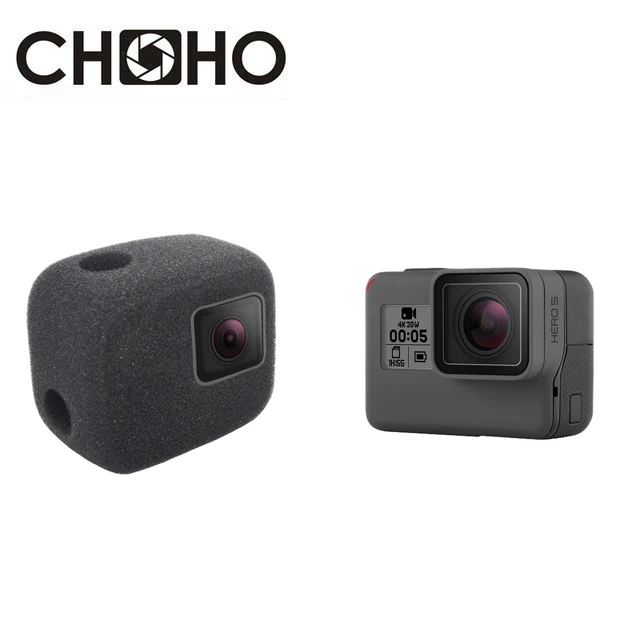 

WindSlayer Foam Windscreen Windshield Sponge Foam recording Cover Wind Cap Case for Gopro Hero 5 6 7 New Accessories