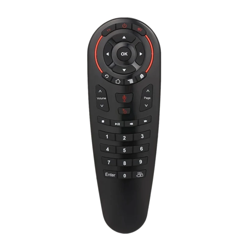 

Remote Control 2.4G Wireless Voice Air Mouse 33 Keys Ir Learning Gyro Sensing Smart Remote for Game Android Tv Box Mini Pc