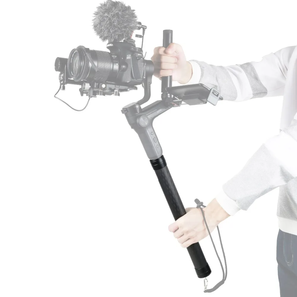 Carbon Fiber Extension Pole Stick For DJI Ronin S Zhiyun Crane 2 WEEBILL LAB AK2000 AK4000 Moza Air 2 Gimbal stabilizer Rod bar
Carbon Fiber Extension Pole Stick For DJI Ronin S Zhiyun Crane 2 WEEBILL LAB AK2000 AK4000 Moza Air 2 Gimbal stabilizer Rod bar