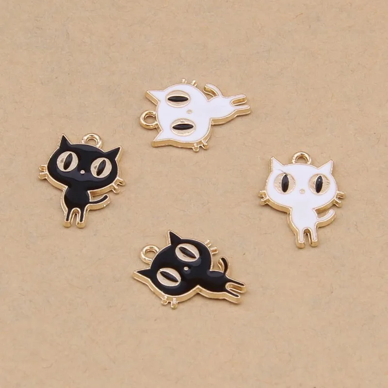Daisies 19*15mm 100pcs Charms Alloy Lovely Enamel Cat Charms Pendant of Necklace Jewelry DIY Making Accessories Handmade
Daisies 19*15mm 100pcs Charms Alloy Lovely Enamel Cat Charms Pendant of Necklace Jewelry DIY Making Accessories Handmade