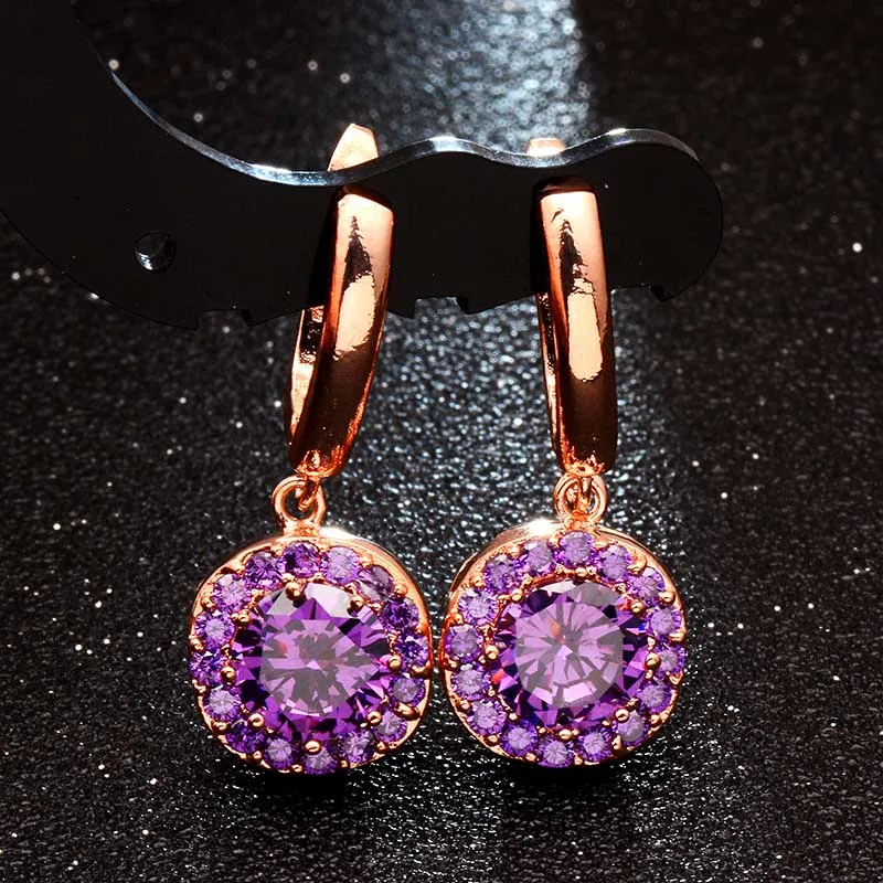 MISANANRYNE Fashion 6 Colors Round Hoop Earrings For Women Elegant Cubic Zirconia Crystal Earrings Female Party Jewelry Gift
MISANANRYNE Fashion 6 Colors Round Hoop Earrings For Women Elegant Cubic Zirconia Crystal Earrings Female Party Jewelry Gift