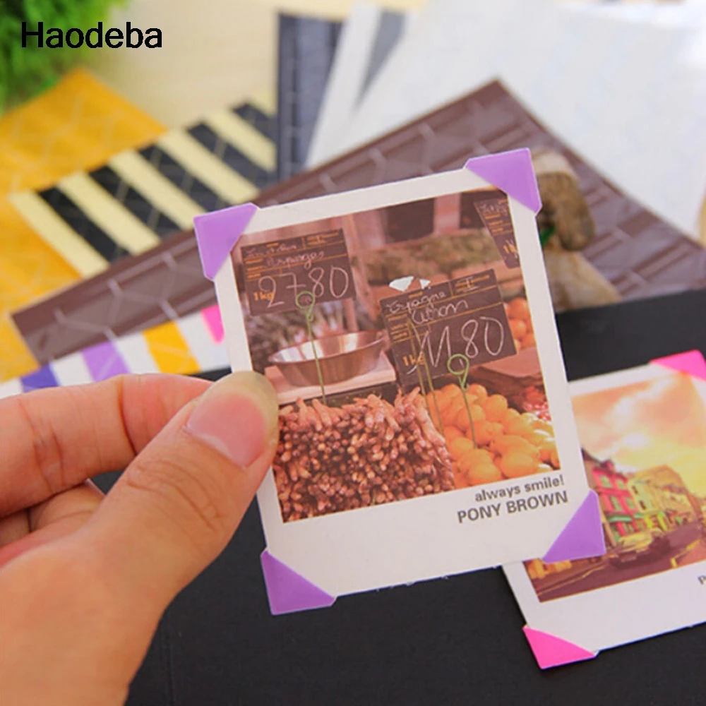 Haodeba 102 pcs/Sheet Colorful Album Sticker Decoration DIY Diary Photo Corner Craft Sticker
Haodeba 102 pcs/Sheet Colorful Album Sticker Decoration DIY Diary Photo Corner Craft Sticker