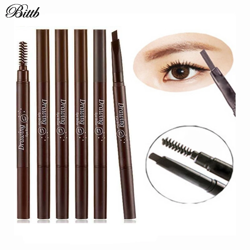 Bittb 1Pcs Makeup Waterproof Eyebrow Pencil Drawing Eye Brow Pen Enhancer Brush Long Lasting Eyebrow Paint Cosmetics Tools
Bittb 1Pcs Makeup Waterproof Eyebrow Pencil Drawing Eye Brow Pen Enhancer Brush Long Lasting Eyebrow Paint Cosmetics Tools