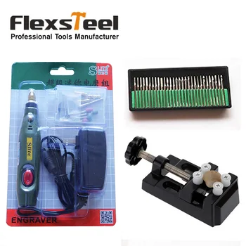 10W Electric Wood Carving Tools Set Engraving Chisel Pen +30PCS Diamond Burr Drill Set+Mini Walnut Vise Clamp Table Bench Vice
10W Electric Wood Carving Tools Set Engraving Chisel Pen +30PCS Diamond Burr Drill Set+Mini Walnut Vise Clamp Table Bench Vice