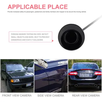 2.5cm Car Parking Sensor Radar Probe Sensors Buzzer Backup Reverse Radar Sound Alert Indicator System Monitor Detector
2.5cm Car Parking Sensor Radar Probe Sensors Buzzer Backup Reverse Radar Sound Alert Indicator System Monitor Detector