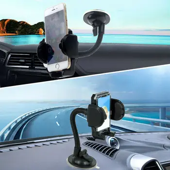 360° Universal Car Cellphone GPS Holder Windshield Mount Bracket New Automobiles Interior Accessories Mobile Phone GPS Stand
360° Universal Car Cellphone GPS Holder Windshield Mount Bracket New Automobiles Interior Accessories Mobile Phone GPS Stand