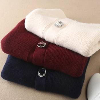 2018 Spring Autumn Cashmere Cardigan Sweater Wool Sweater O Neck Cardigan Fashion Wild Female Small Shawl Jacket Burderry Women
2018 Spring Autumn Cashmere Cardigan Sweater Wool Sweater O Neck Cardigan Fashion Wild Female Small Shawl Jacket Burderry Women