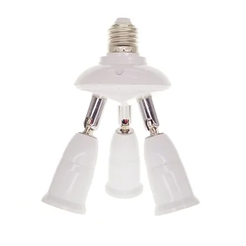 1 To 1/3/4/5 Light Adjustable Converters Holder E27 To E27 Socket Splitter Led Lighting Lamp Split Adapter Bulb Holders Base
1 To 1/3/4/5 Light Adjustable Converters Holder E27 To E27 Socket Splitter Led Lighting Lamp Split Adapter Bulb Holders Base