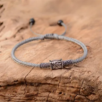 HFANCYW Fashion Men's Jewelry 925 Sterling Silver Charm Bracelet Simple Handwoven Silver Grey Rope Chain Bracelet Gift Wholesale
HFANCYW Fashion Men's Jewelry 925 Sterling Silver Charm Bracelet Simple Handwoven Silver Grey Rope Chain Bracelet Gift Wholesale