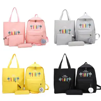 Fashion Backpack 4Pcs Women Canvas Sandy beach Print Shoulder Bag Crossbody Pencil Case school Casual Canvas Student Bookbag
Fashion Backpack 4Pcs Women Canvas Sandy beach Print Shoulder Bag Crossbody Pencil Case school Casual Canvas Student Bookbag