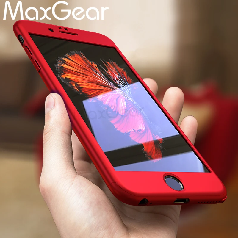 360 Degree Protection Case For iphone 6 6s Plus Case Luxury Plastic Hard Shockproof Back Cover For iphone 7 8 plus Phone Shell
360 Degree Protection Case For iphone 6 6s Plus Case Luxury Plastic Hard Shockproof Back Cover For iphone 7 8 plus Phone Shell