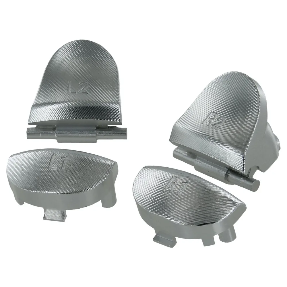 Aluminum Metal Trigger Buttons for PS4 Controller Custom Metal L1 R1 L2 R2 Trigger Buttons for DualShock 4 PS4 Slim Controller
Aluminum Metal Trigger Buttons for PS4 Controller Custom Metal L1 R1 L2 R2 Trigger Buttons for DualShock 4 PS4 Slim Controller