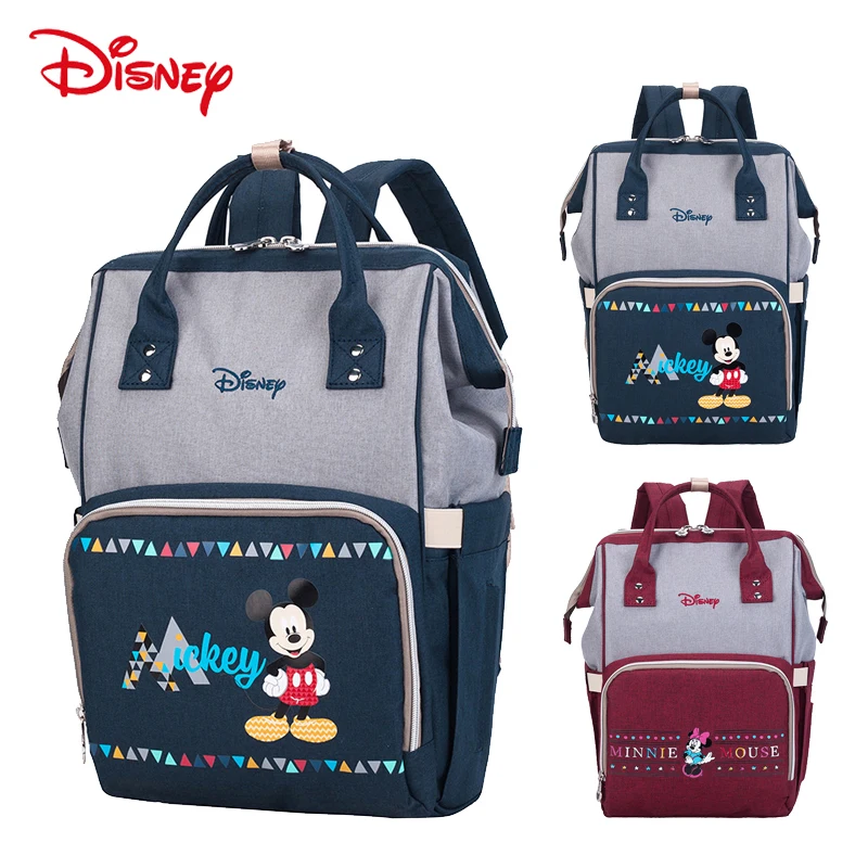 Disney NEW Diaper Bag Backpack Insulation Bags Minnie Mickey Big Capacity Travel Oxford Feeding Baby Care Mummy Nappy Bag
Disney NEW Diaper Bag Backpack Insulation Bags Minnie Mickey Big Capacity Travel Oxford Feeding Baby Care Mummy Nappy Bag