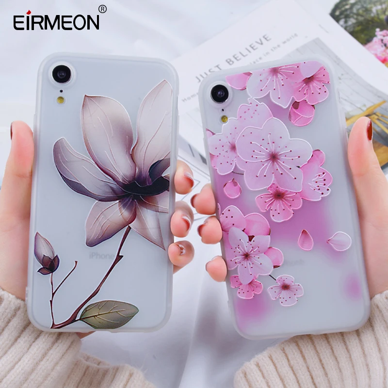 3D Relief Case For iPhone 7 8 Plus XR 6s Plus Case Cover For iPhone XS Max X XS Soft TPU Matte Floral Back Phone Cute Cover Capa
3D Relief Case For iPhone 7 8 Plus XR 6s Plus Case Cover For iPhone XS Max X XS Soft TPU Matte Floral Back Phone Cute Cover Capa