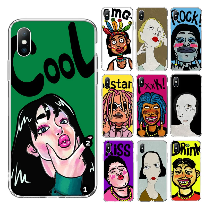 Ottwn Phone Case For iPhone 7 6 6S 8 Plus Funny Girls Art Abstract Woman For iPhone X XR XS Max 5s SE Cases Soft TPU Back Cover
Ottwn Phone Case For iPhone 7 6 6S 8 Plus Funny Girls Art Abstract Woman For iPhone X XR XS Max 5s SE Cases Soft TPU Back Cover