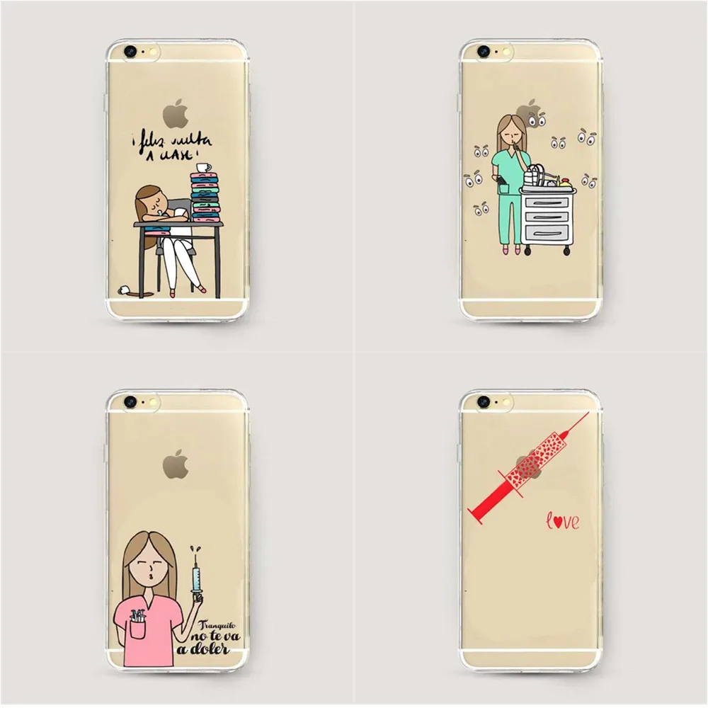 Cartoon Clear Nurse Doctor Dentist Clear Soft silicone TPU Phone Case For Apple iPhone X 10 5 5S SE 6 6S Plus 7 7 Plus 8 8 Plus
Cartoon Clear Nurse Doctor Dentist Clear Soft silicone TPU Phone Case For Apple iPhone X 10 5 5S SE 6 6S Plus 7 7 Plus 8 8 Plus