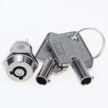 1set ON/OFF Key Switch D102 12mm Micro Barrel Electronic Key Lock Switch 2 Positon With Key 2 2A 250VAC /4A 125VAC
1set ON/OFF Key Switch D102 12mm Micro Barrel Electronic Key Lock Switch 2 Positon With Key 2 2A 250VAC /4A 125VAC