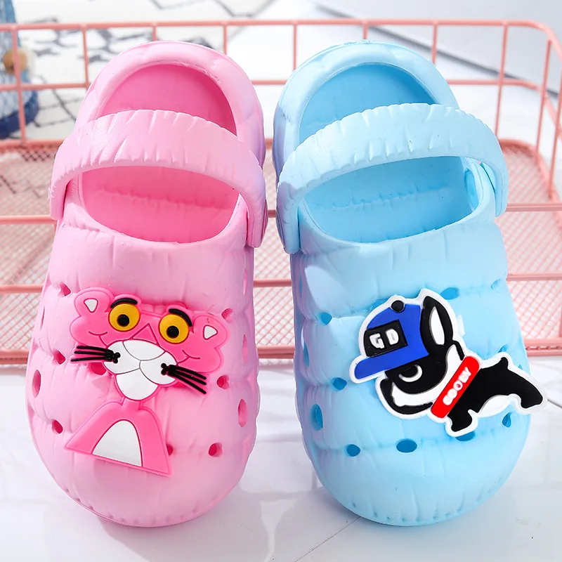 Fashion Kids Dog Garden Slippers Child Boys Girls Slip Light Weight Beach Hole Sandals Baby Candy Home Outdoor Shoes EVA Soft
Fashion Kids Dog Garden Slippers Child Boys Girls Slip Light Weight Beach Hole Sandals Baby Candy Home Outdoor Shoes EVA Soft