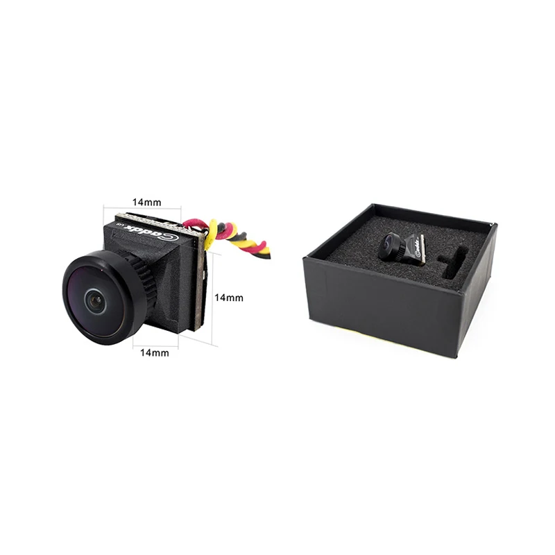 Камера FPV Caddx Turbo EOS2 1200TVL 2 1 мм 1/3 CMOS 16:9 4:3 Мини камера Micro Cam NTSC/PAL для