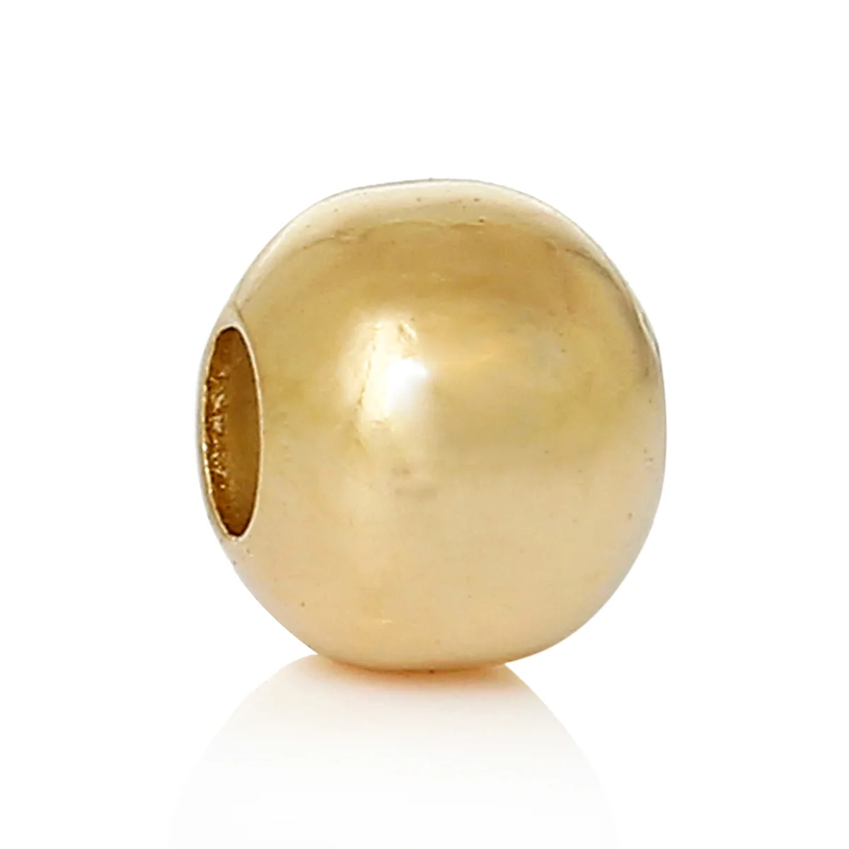 Copper Spacer Beads Round Gold Color About 4mm( 1/8") Dia, Hole:Approx 1.5mm, 8 PCs new
Copper Spacer Beads Round Gold Color About 4mm( 1/8") Dia, Hole:Approx 1.5mm, 8 PCs new