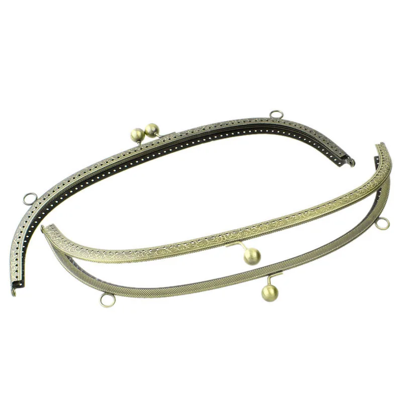 1Pc Bronze Tone Metal Frame Kiss Clasp Lock Handle Fit For Purse Bag Handbag 28.5x11.5cm
1Pc Bronze Tone Metal Frame Kiss Clasp Lock Handle Fit For Purse Bag Handbag 28.5x11.5cm