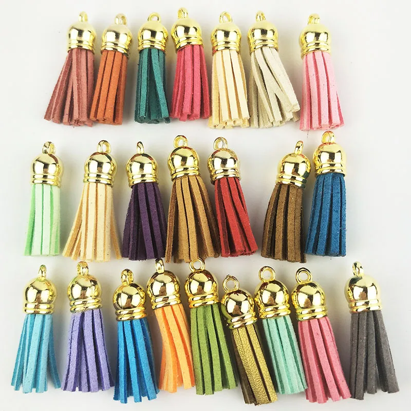 60pcs 38mm Leather Tassel For Keychain Cellphone Straps Jewelry Fiber Fringe Suede Tassel DIY Pendant Summer Jewelry Findings
60pcs 38mm Leather Tassel For Keychain Cellphone Straps Jewelry Fiber Fringe Suede Tassel DIY Pendant Summer Jewelry Findings