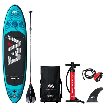 2019 surfboard 300*76*12cm sup pad AQUA MARINA VAPOR inflatable SUP stand up paddle board fishing kayak inflatable leash seat
2019 surfboard 300*76*12cm sup pad AQUA MARINA VAPOR inflatable SUP stand up paddle board fishing kayak inflatable leash seat