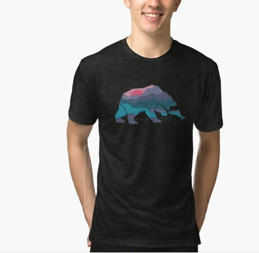 Bear Country By Thepapercrane Cool Mens T-shirt 3D Bream Sublimation Printed Bream Hobby Hip Hop Famous Brand
Bear Country By Thepapercrane Cool Mens T-shirt 3D Bream Sublimation Printed Bream Hobby Hip Hop Famous Brand