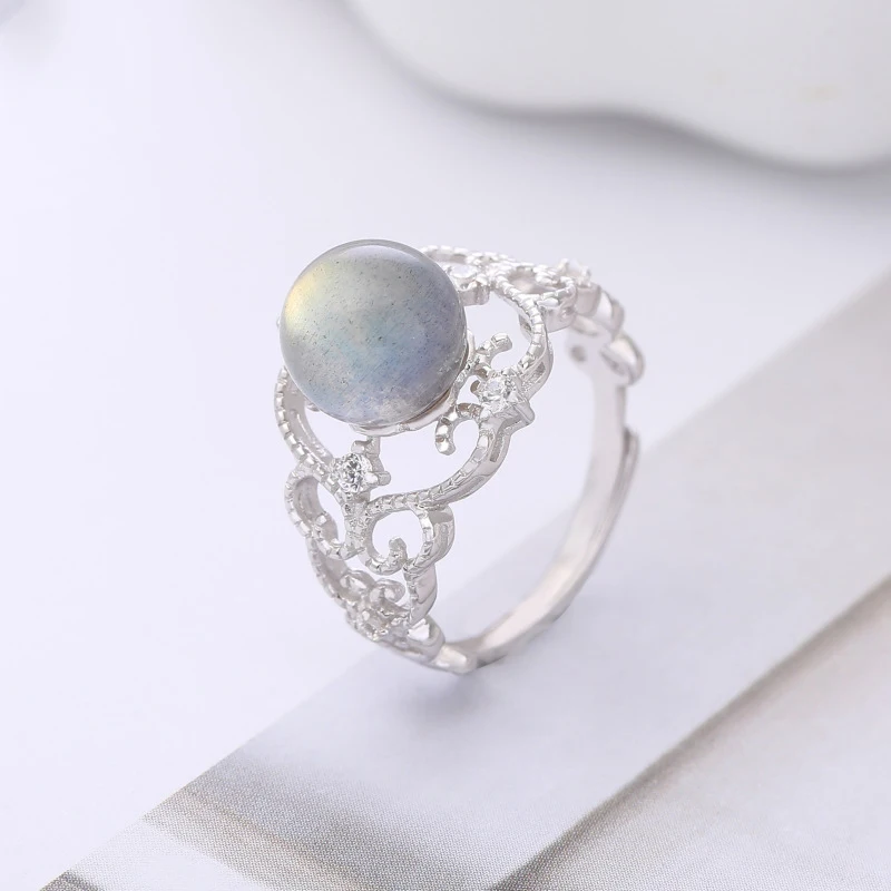 Vintage Style Inlaid Zircon Ring Adjustable Oyster Pearl Ring Mounts S925 Sterling Silver Wedding Ring Without Bead
Vintage Style Inlaid Zircon Ring Adjustable Oyster Pearl Ring Mounts S925 Sterling Silver Wedding Ring Without Bead