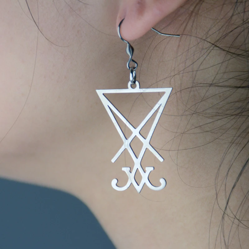 50Pairs Lucifer Sigil Earring Charm Unique Earring Geometric Personal Gift By Handmade
50Pairs Lucifer Sigil Earring Charm Unique Earring Geometric Personal Gift By Handmade