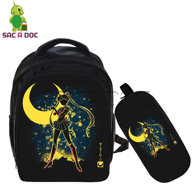 Anime Sailor Moon Backpack The Moon Chibi Fluorescence School Bags 2pcs Sets Backpack Kids Boys Girls Preschool Kindergarten Bag
Anime Sailor Moon Backpack The Moon Chibi Fluorescence School Bags 2pcs Sets Backpack Kids Boys Girls Preschool Kindergarten Bag