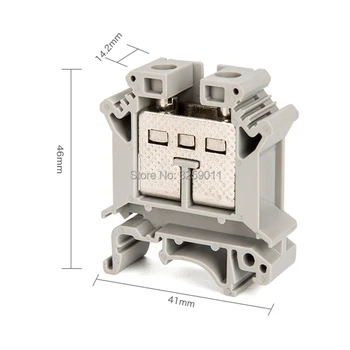 20PCS UK-25N Mounted Screw Clipping Terminal Block 25.0mm square general purpose terminal connection board
20PCS UK-25N Mounted Screw Clipping Terminal Block 25.0mm square general purpose terminal connection board