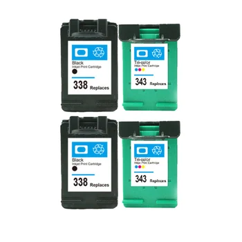 4pcs For HP 338 343 Ink Cartridge 338 For HP Deskjet 6540 5740 5745 6520 6540 460c 6620 6840 PSC 1500 1510 1600 1610 printer
4pcs For HP 338 343 Ink Cartridge 338 For HP Deskjet 6540 5740 5745 6520 6540 460c 6620 6840 PSC 1500 1510 1600 1610 printer