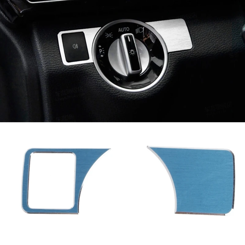 2 Pcs Car Headlight Switch Frame Trim Cover Decoration Sticker For Mercedes BENZ W212 W218 W166 E CLS ML
2 Pcs Car Headlight Switch Frame Trim Cover Decoration Sticker For Mercedes BENZ W212 W218 W166 E CLS ML