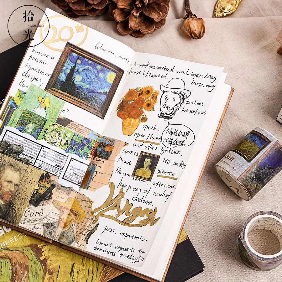 5 cm Wide Great Artist Washi Tape DIY Scrapbooking Sticker Label Masking Tape School Office Supply
5 cm Wide Great Artist Washi Tape DIY Scrapbooking Sticker Label Masking Tape School Office Supply