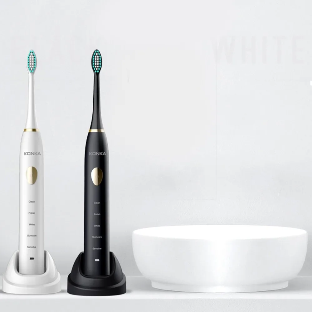 KONKA KZ-R11 Electric Toothbrush Ergonomic Design Waterproof Oral Dental Product Soft Brushing Whitening Teeth Brush For Adult
KONKA KZ-R11 Electric Toothbrush Ergonomic Design Waterproof Oral Dental Product Soft Brushing Whitening Teeth Brush For Adult