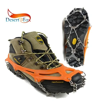 Desert&Fox 1-Pair Crampons 12 Steel Claw Teeth Anti-slip Outdoor Winter Snow Ice Hiking Climbing Gripper Accessories Tools
Desert&Fox 1-Pair Crampons 12 Steel Claw Teeth Anti-slip Outdoor Winter Snow Ice Hiking Climbing Gripper Accessories Tools