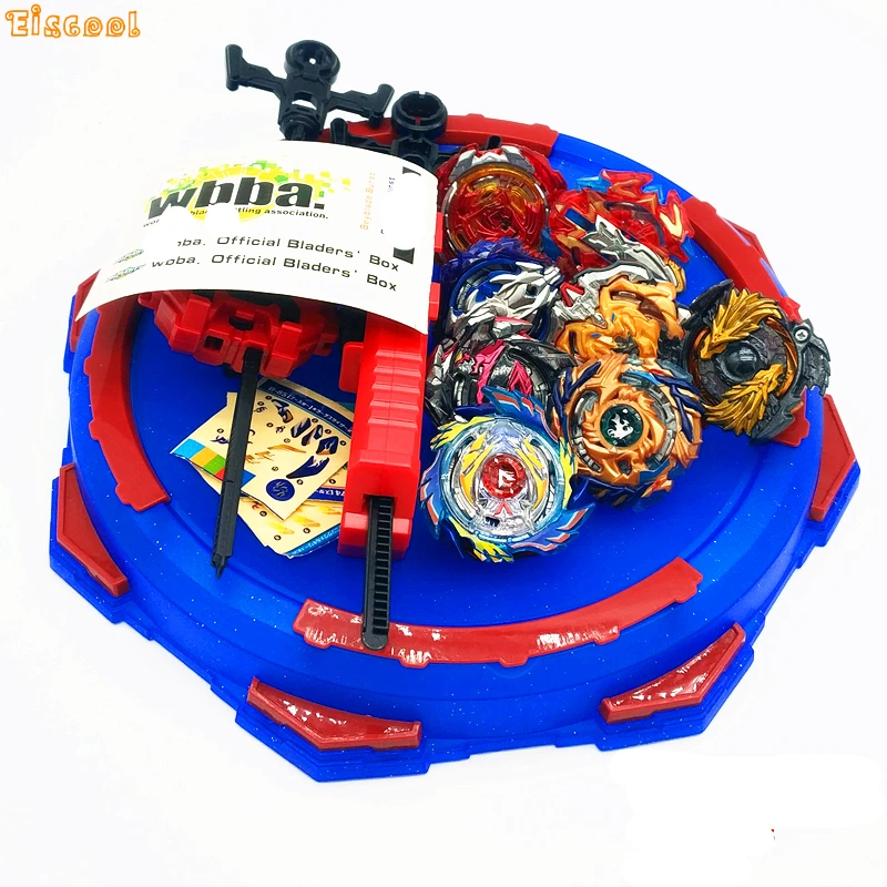 bayblade Burst Toys With Launcher Starter and Arena Bayblade Metal Fusion God Spinning Top bay Blade Blades Toys Drop shipping l
bayblade Burst Toys With Launcher Starter and Arena Bayblade Metal Fusion God Spinning Top bay Blade Blades Toys Drop shipping l