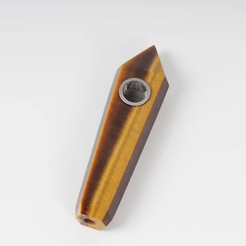 9-10cm natural quartz crystal single point wands healing golden tiger eye stone smoke pipe wholesale price
9-10cm natural quartz crystal single point wands healing golden tiger eye stone smoke pipe wholesale price