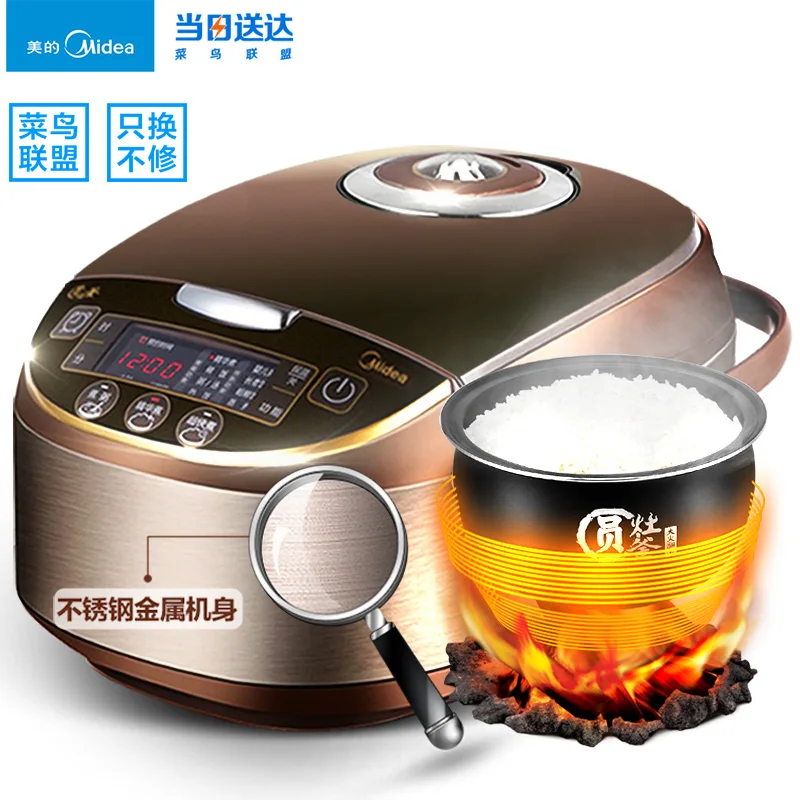 Midea MB-WFS4017TM Mini Rice Cooker 4L Intelligent Design Power Saving Wear Resistant Gathering energy Inter Pot For 2-6 People
Midea MB-WFS4017TM Mini Rice Cooker 4L Intelligent Design Power Saving Wear Resistant Gathering energy Inter Pot For 2-6 People