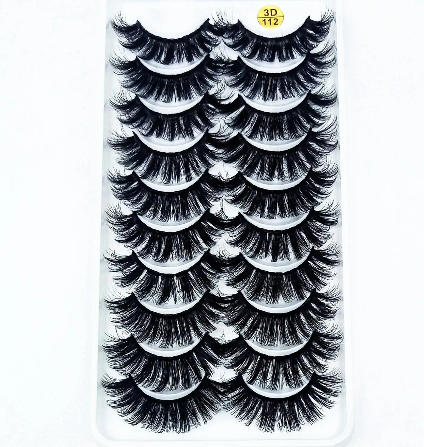 NEW 10 Pairs 3D Soft Mink Hair False Eyelashes Handmade Crisscross Wispy Fluffy Long Lashes Natural Eye Makeup Tools Eye Lashes
NEW 10 Pairs 3D Soft Mink Hair False Eyelashes Handmade Crisscross Wispy Fluffy Long Lashes Natural Eye Makeup Tools Eye Lashes