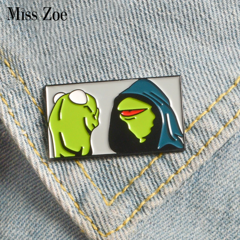 Kermit the Frog Enamel pin Muppet Show frog brooch Bag Clothes Lapel Pin Button Badge Cartoon Jewelry Gift for friends kids
Kermit the Frog Enamel pin Muppet Show frog brooch Bag Clothes Lapel Pin Button Badge Cartoon Jewelry Gift for friends kids