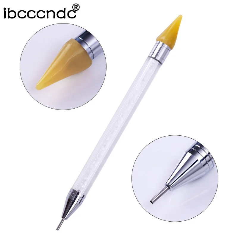 Dual-ended Dotting Pen Rhinestone Picker Wax Pencil Nail Dotting Pen Crystal Beads Handle Manicure Nail Art Dotting Tool
Dual-ended Dotting Pen Rhinestone Picker Wax Pencil Nail Dotting Pen Crystal Beads Handle Manicure Nail Art Dotting Tool