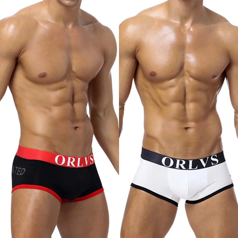 Men's sexy panties 2019 boys casual solid color letters panties shorts Bulge bag briefs sous vetement homme sexy hot
Men's sexy panties 2019 boys casual solid color letters panties shorts Bulge bag briefs sous vetement homme sexy hot
