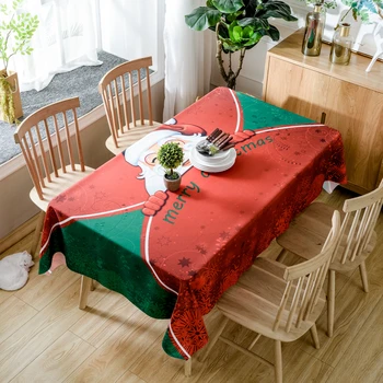 Joyous 3d Tablecloth Cute Santa Claus Pattern Washable Table Cloth for Christmas Party Polyester Cotton Rectangular Table cover
Joyous 3d Tablecloth Cute Santa Claus Pattern Washable Table Cloth for Christmas Party Polyester Cotton Rectangular Table cover