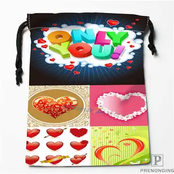 

Custom Printing love-heart (1) Drawstring Shopping Bags Travel Storage Pouch Swim Hiking Toy Bag Unisex Multi Size19-01-04-36