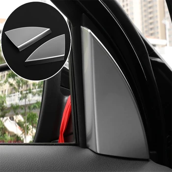 WELKINRY car auto cover styling for Ford Explorer 2016 2017 ABS chrome front A pillar column interior inner triangle cap trim
WELKINRY car auto cover styling for Ford Explorer 2016 2017 ABS chrome front A pillar column interior inner triangle cap trim