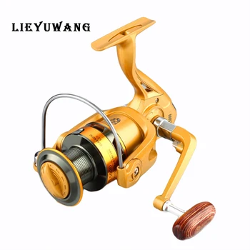 LIEYUWANG YL1000-6000 Pre-Loading Spinning Wheel Golden Spinning Fishing Reel carretilha de pesca Feeder Fishing Spool
LIEYUWANG YL1000-6000 Pre-Loading Spinning Wheel Golden Spinning Fishing Reel carretilha de pesca Feeder Fishing Spool
