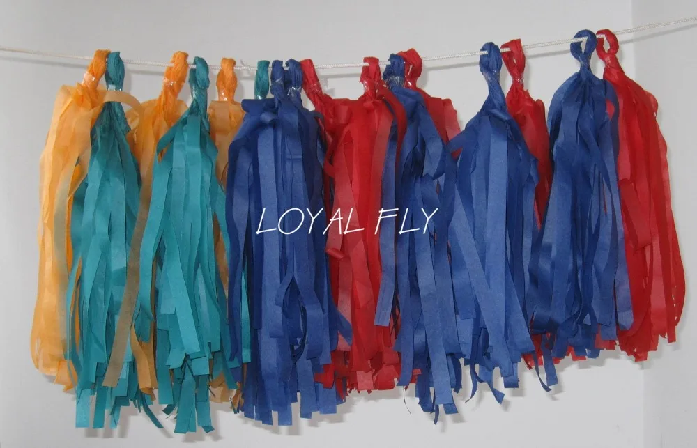 10pcs/lot 4" (35cm) long 50cm wide Tissue Tassel Garland,Holiday Banner,Wedding Bunting,Nursery Decor,Baby Shower,Bridal Shower
10pcs/lot 4" (35cm) long 50cm wide Tissue Tassel Garland,Holiday Banner,Wedding Bunting,Nursery Decor,Baby Shower,Bridal Shower